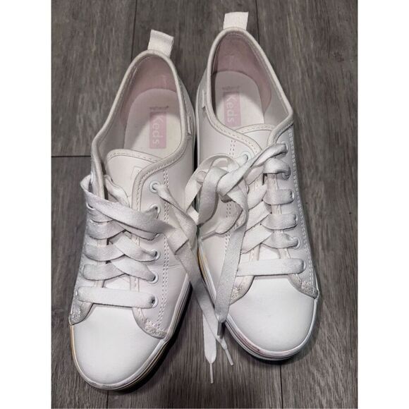 Keds Retro Pastel Rainbow Platform Shoes - Picture 1 of 9